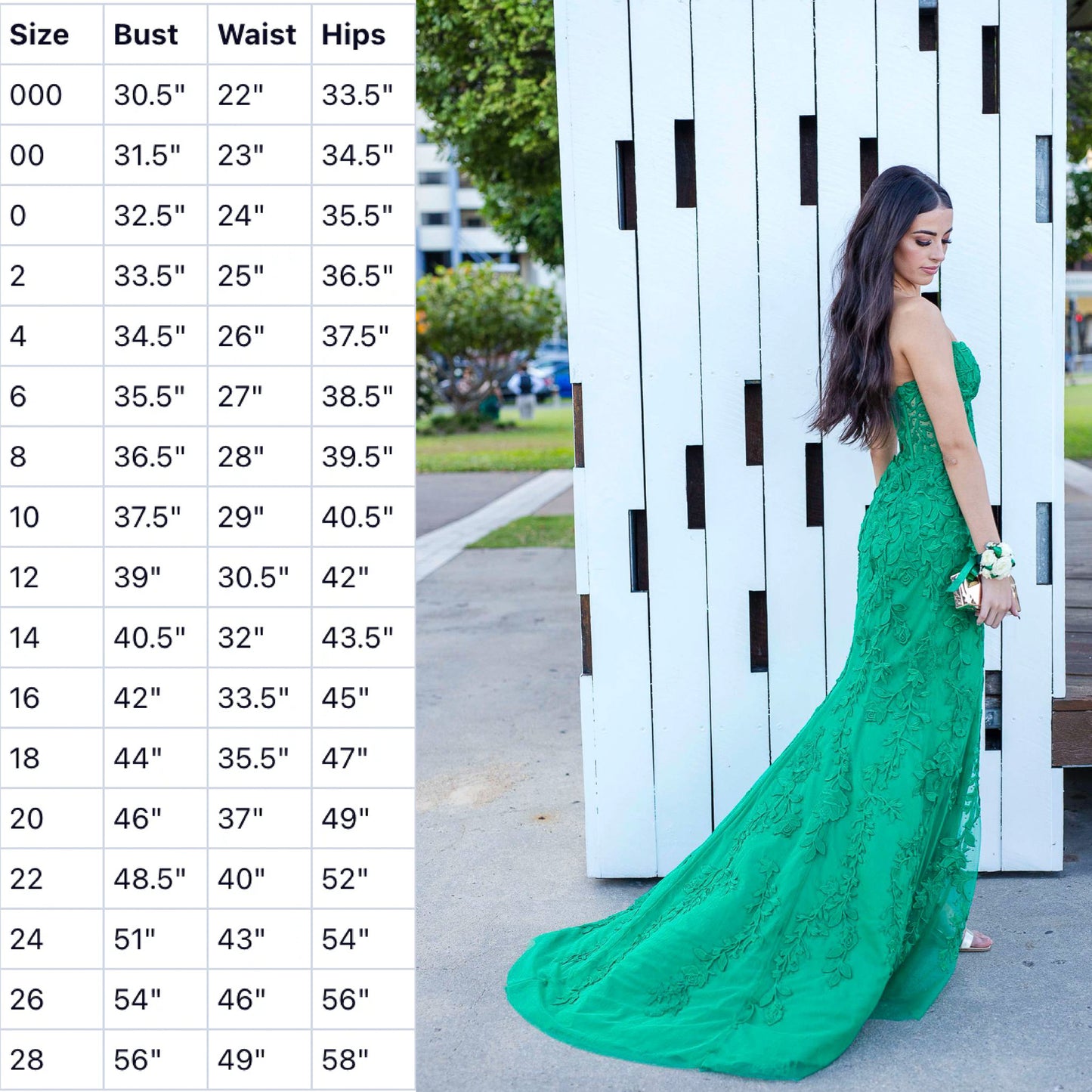 Sherri Hill Leaf Lace Corset Gown