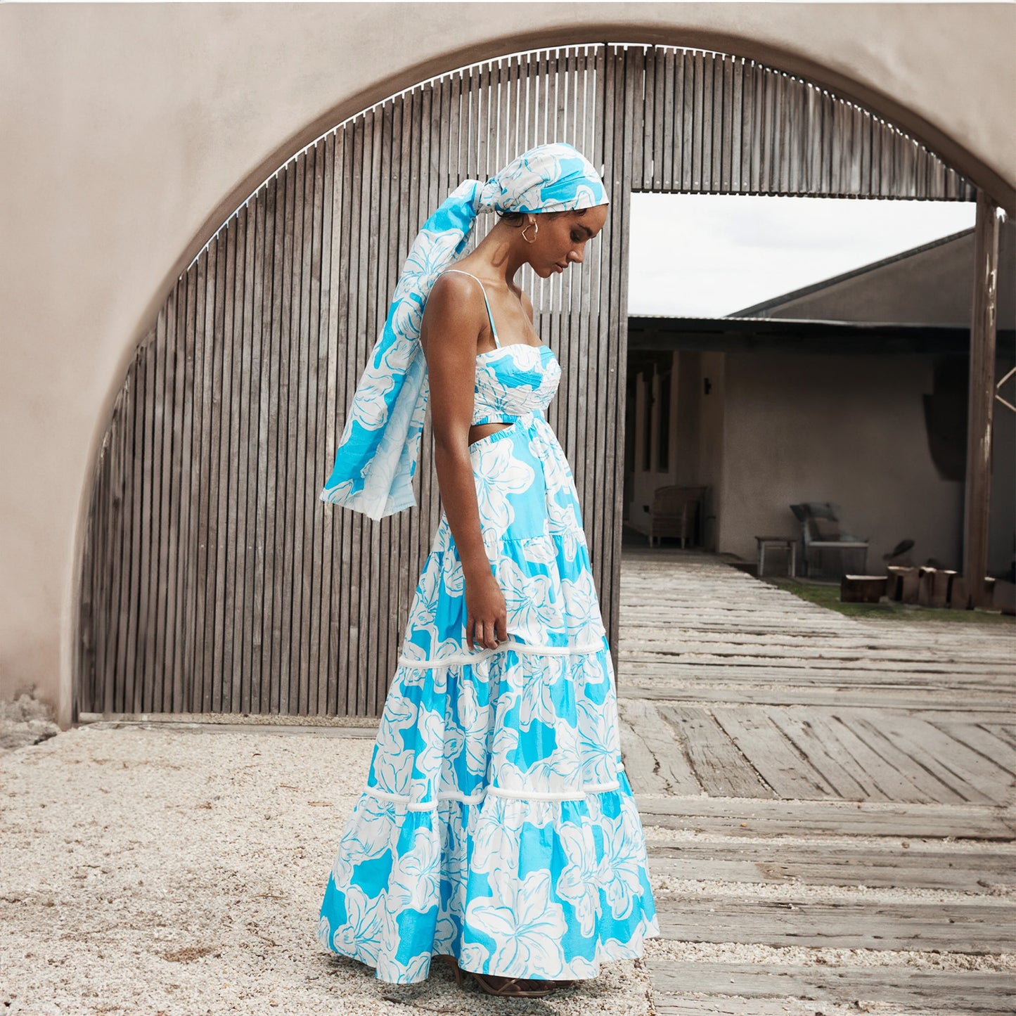 TROPICAL BREEZE MAXI DRESS BY SHEIKE